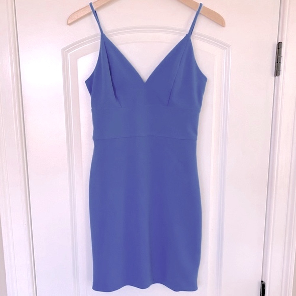 Express V~Neck Fitted Dress (S)